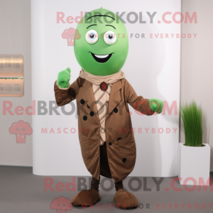 Postava maskota hnědé...