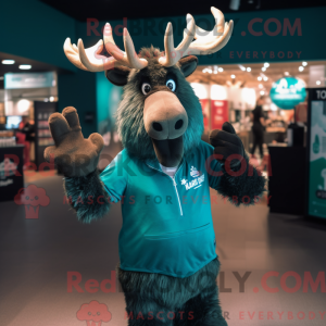 Costume de mascotte d élan...