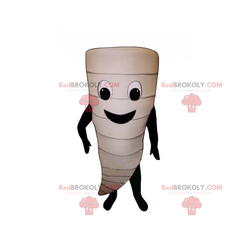 Chrysalis mascotte met lachend gezicht - Redbrokoly.com