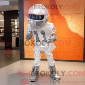 Silver American Football...