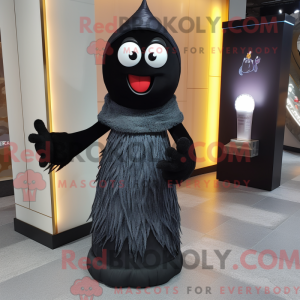 Black Ice-maskotdraktfigur...