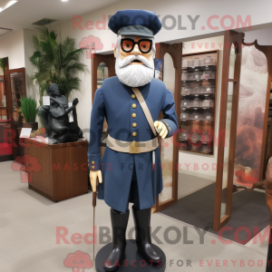 Civil War Soldier mascot...