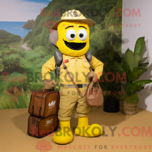 Yellow Paella mascot...