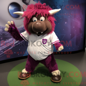 Disfraz de mascota Magenta...