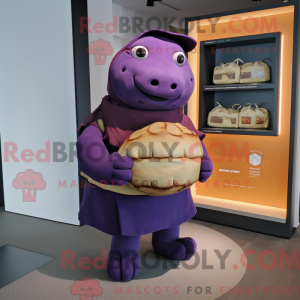 Disfraz de mascota Purple...