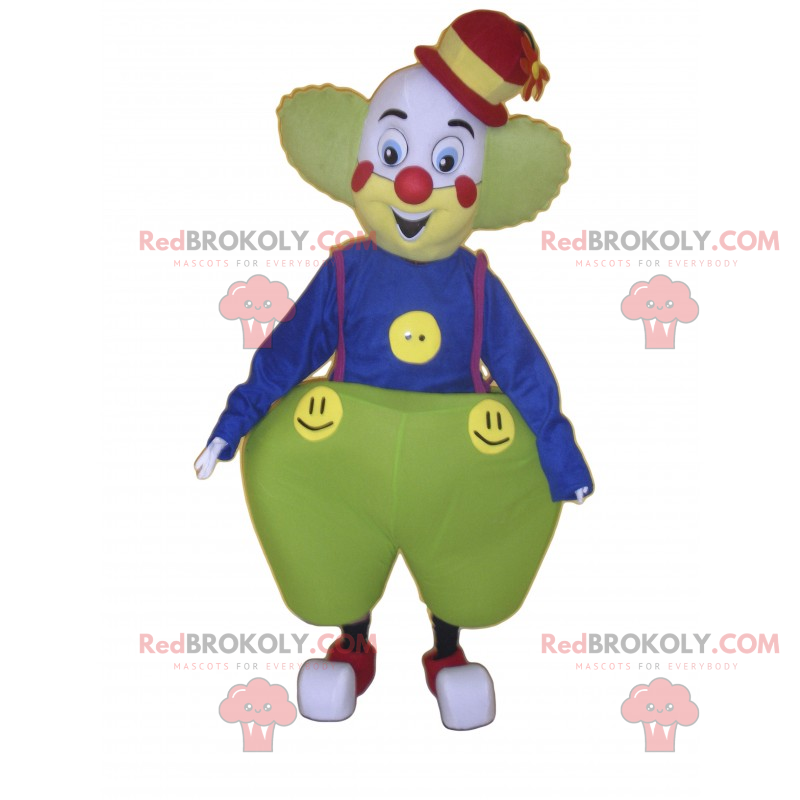 Mascota payaso con pantalones anchos - Redbrokoly.com