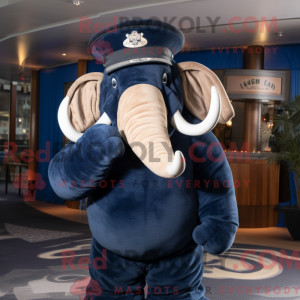 Maskotka Navy Mammoth z...