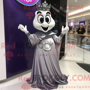 Silver Moussaka mascot...
