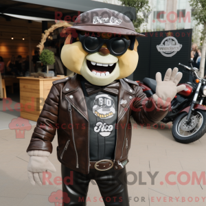 Olive Bbq Ribs mascot...
