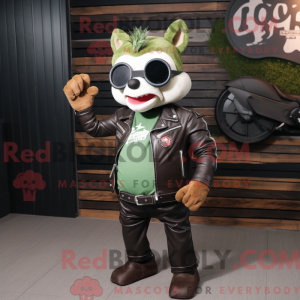 Olive Bbq Ribs mascot...