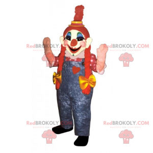 Mascotte de Clown avec des couettes - Redbrokoly.com