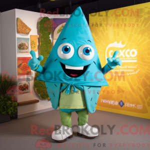 Cyan Nachos máscara de...