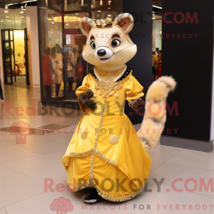 Personaggio mascotte Gold...