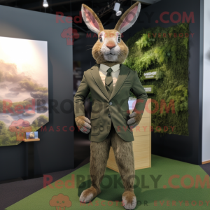 Figura de máscara de coelho...