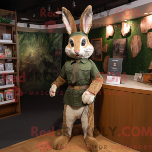 Figura de máscara de coelho...