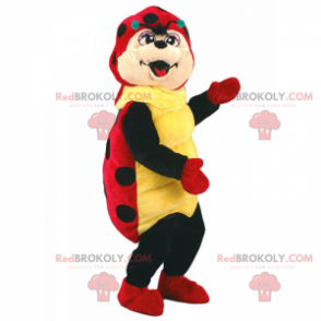 Mascotte coccinella senza ali - Redbrokoly.com