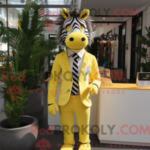 Disfraz de mascota cebra...