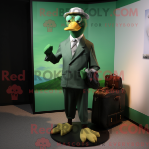 Green Gull maskot kostume...