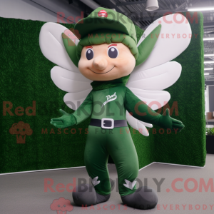 Forest Green Cupid mascot...