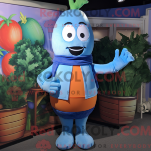 Disfraz de mascota Sky Blue...