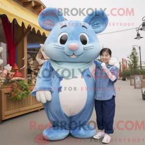 Postava maskota Sky Blue...