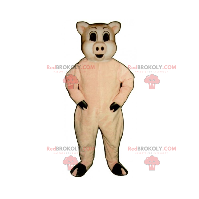 Speelse varkensmascotte - Redbrokoly.com Speelse varkensmascotte - Redbrokoly.com