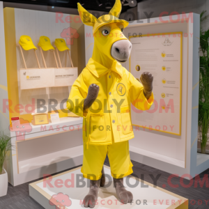 Disfraz de mascota burro...