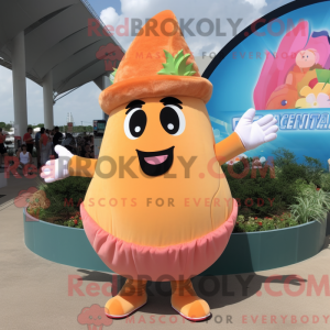 Disfraz de mascota de Peach...