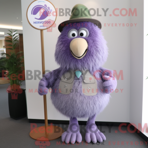 Lavendel Kiwi maskot...