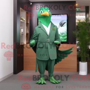 Maska Forest Green Dove w...