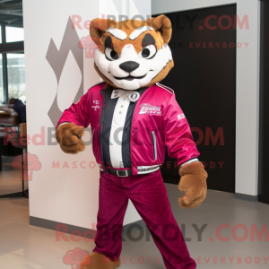 Disfraz de mascota Magenta...