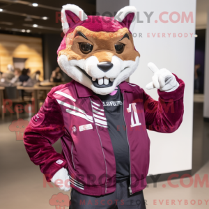 Disfraz de mascota Magenta...