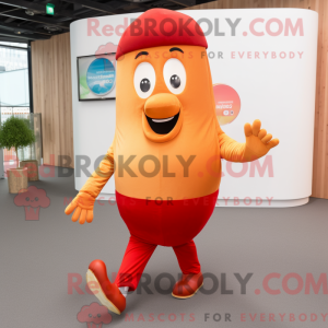 Peach Currywurst mascotte...