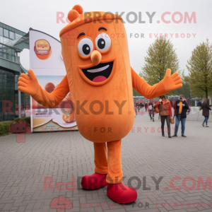 Peach Currywurst mascotte...