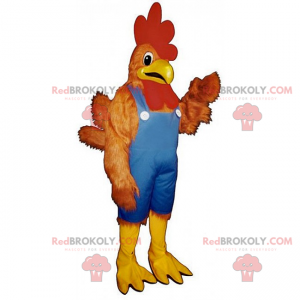 Mono de mascota gallo - Redbrokoly.com