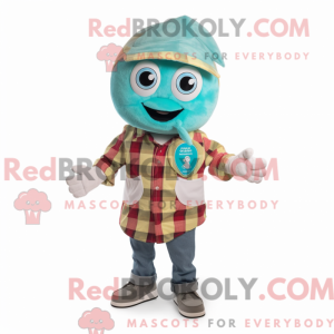 Cyan Fish Tacos mascot...