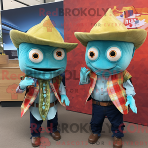 Personaggio mascotte Cyan...
