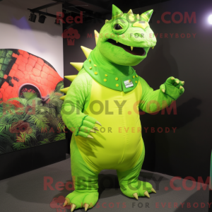 Lime Green Ankylosaurus...