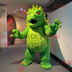 Lime Green Ankylosaurus...