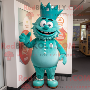 Teal King máscara de...