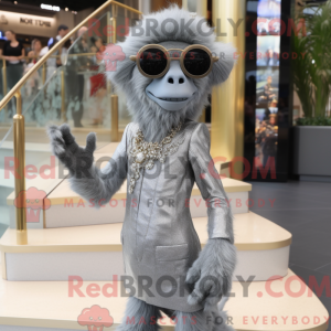 Silver Monkey maskotkostyme...