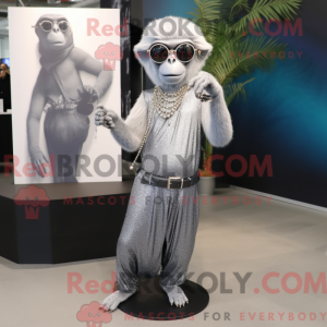 Silver Monkey maskotkostyme...