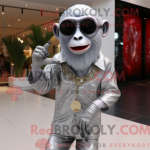 Silver Monkey maskotkostym...