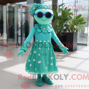 Cyan Four Leaf Clover...