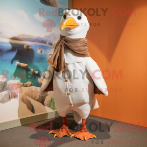 Zeemeeuw mascottekostuum...