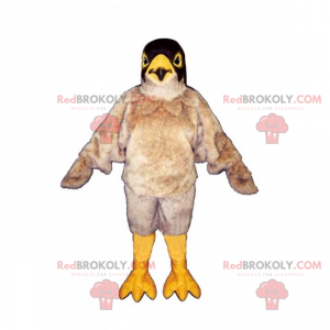 Beige krage maskot - Redbrokoly.com