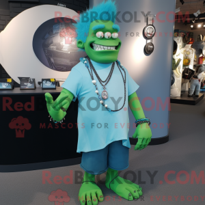 Cyan Frankenstein...