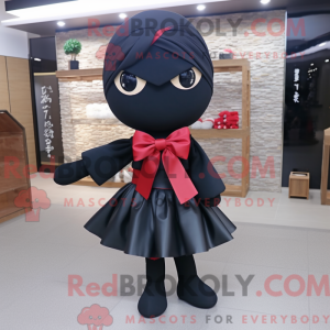 Personaggio mascotte Black...