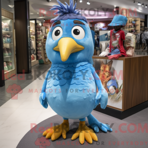 Postava maskota Sky Blue...