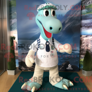 Hvid Loch Ness Monster...